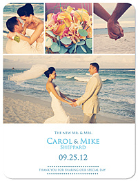 Wedding Thank You Collage Sample 1